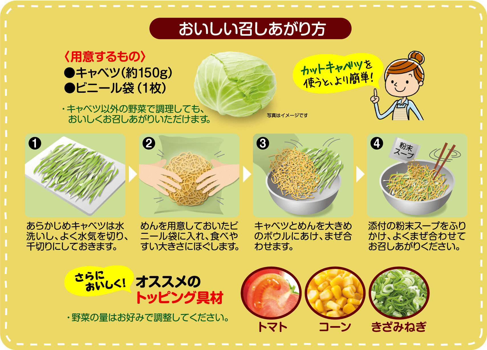 美味しい召しあがり方