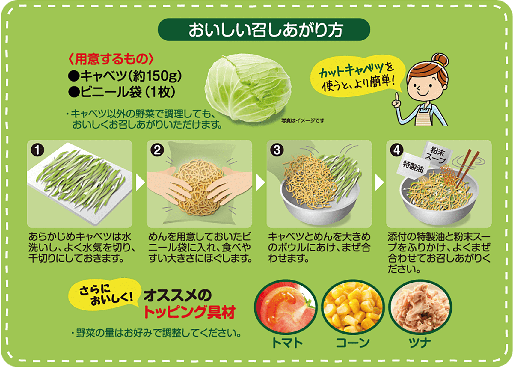 美味しい召しあがり方