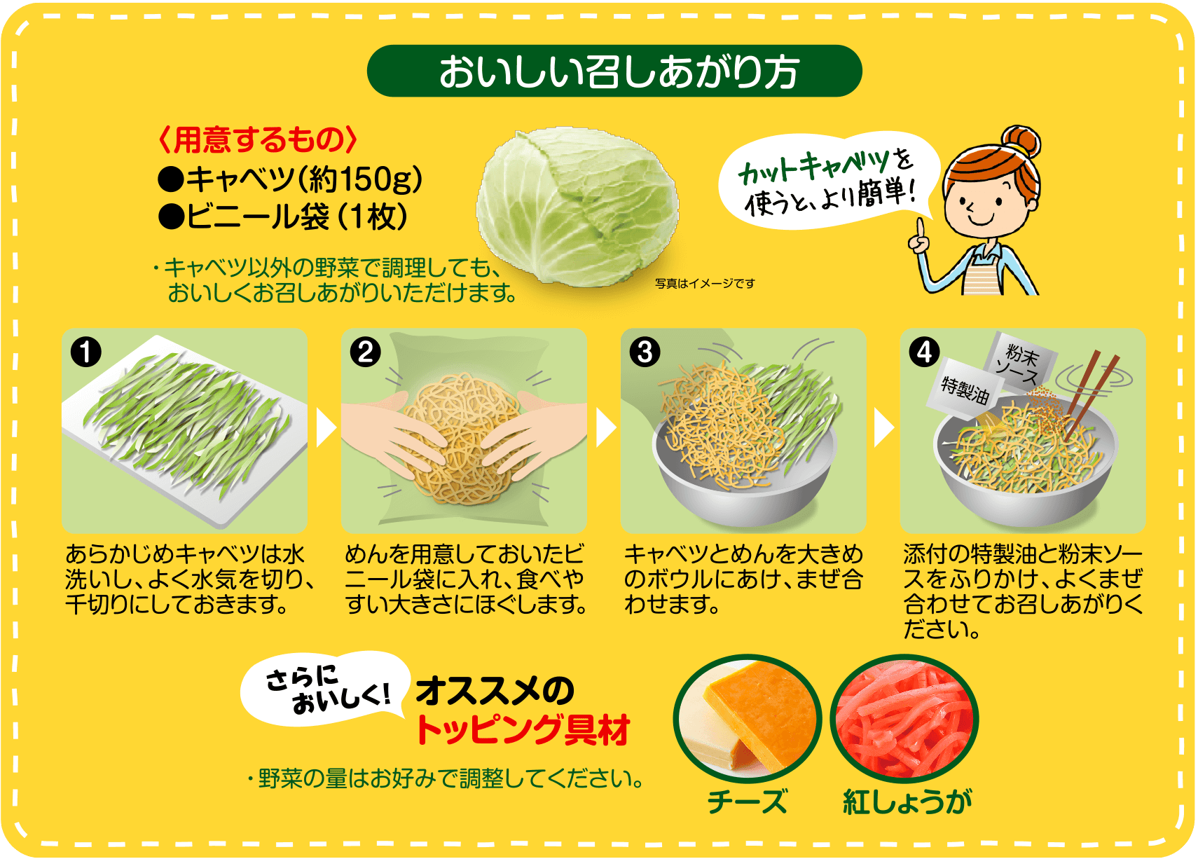 美味しい召しあがり方