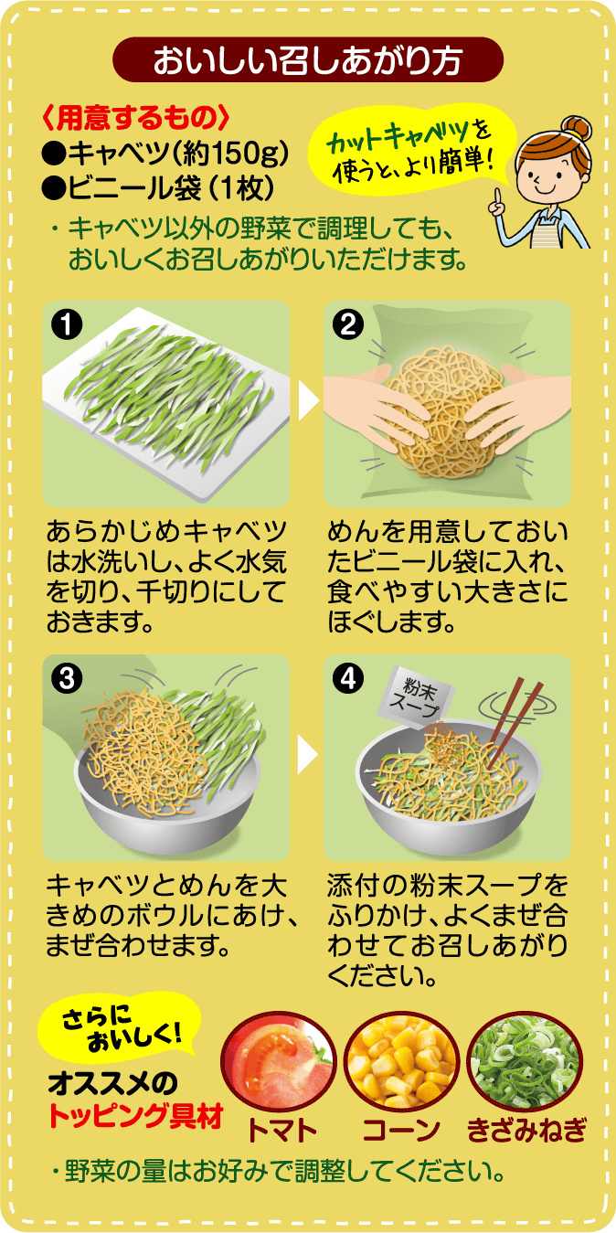 美味しい召しあがり方