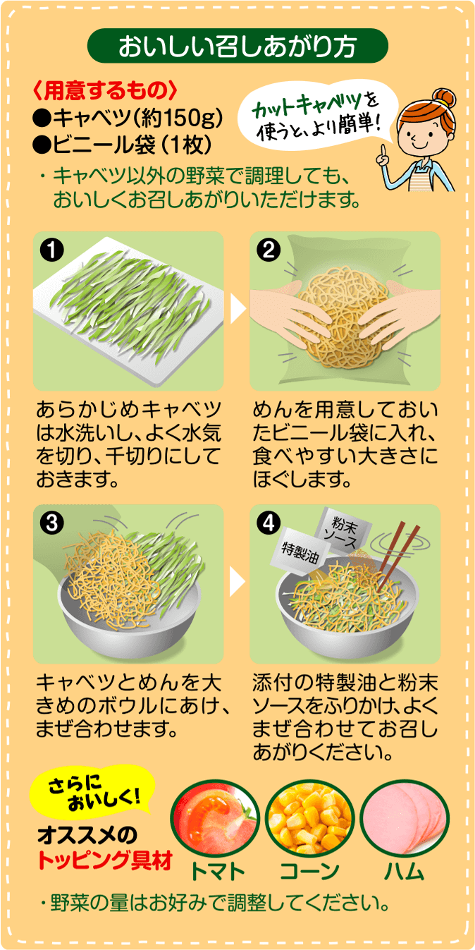 美味しい召しあがり方