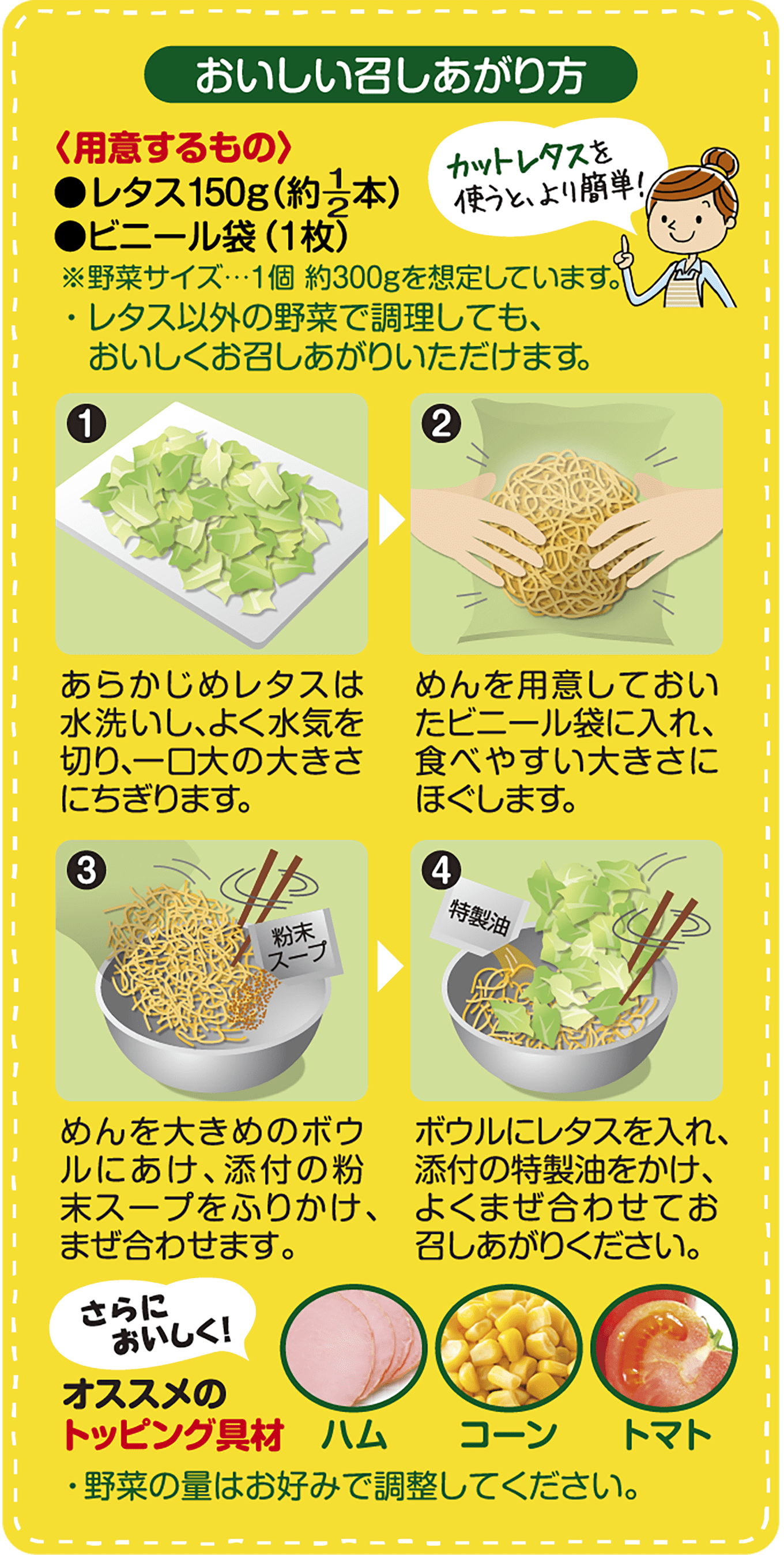 美味しい召しあがり方