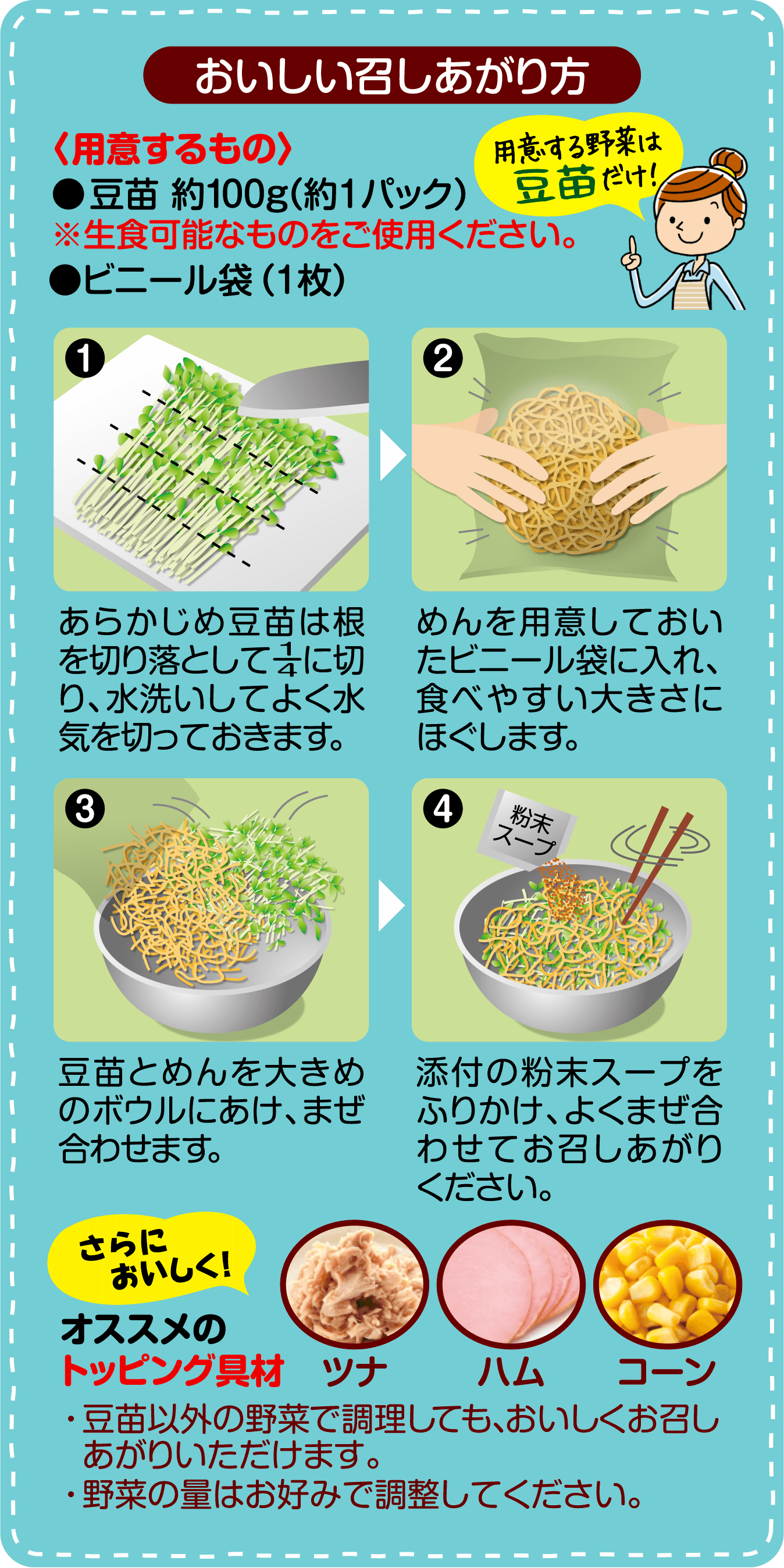 美味しい召しあがり方